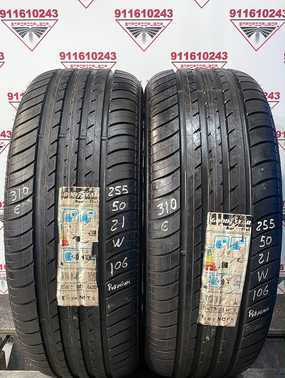 GOODYEAR EAGLE NCT5 USADO PREMIUM  255/50 R21 106 W